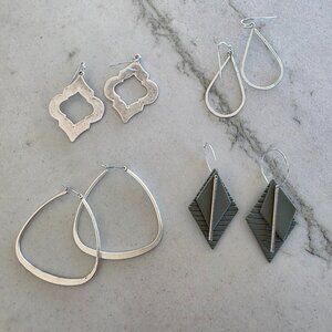 Earrings - 4 pair